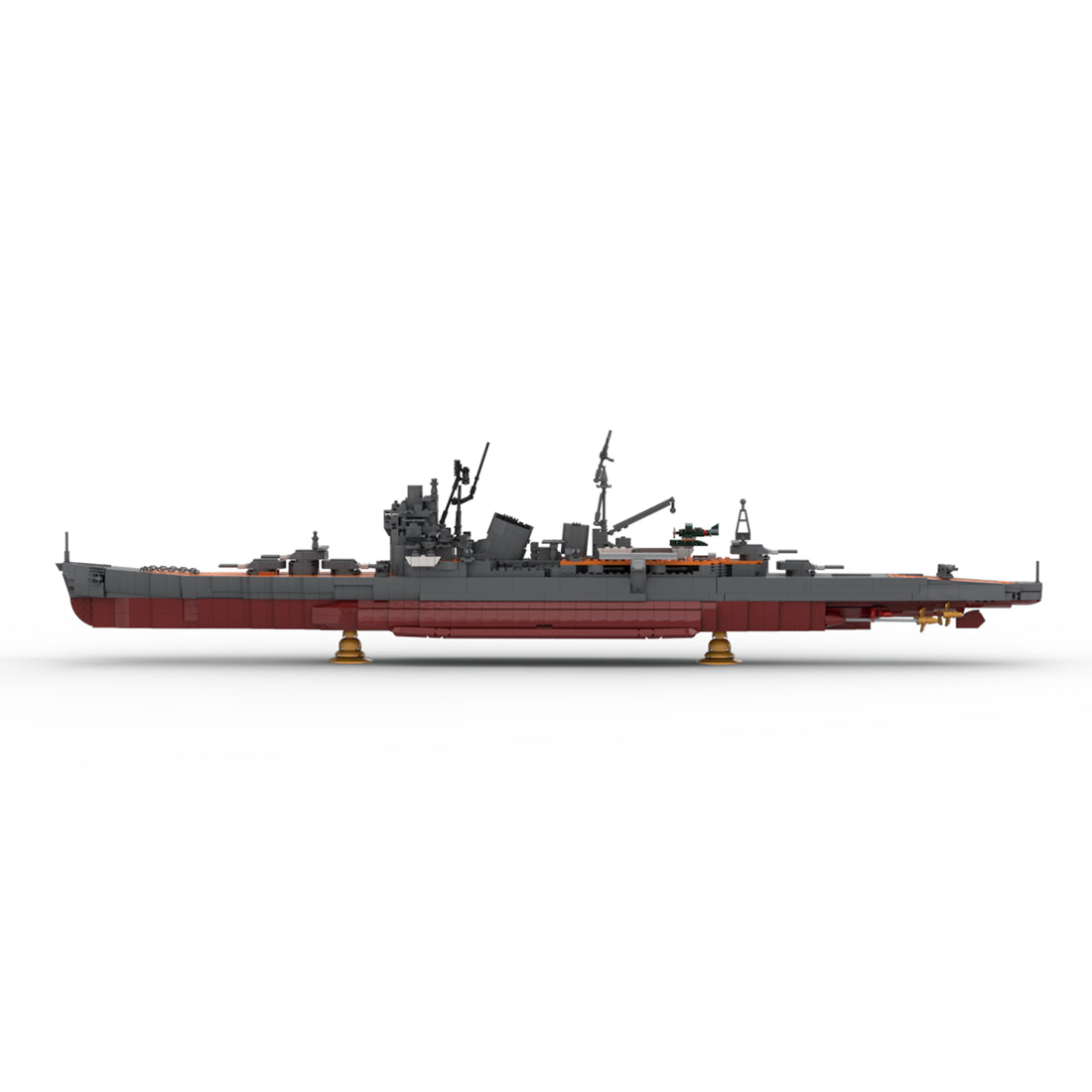 MOC-260604 1:200 Scale IJN Myoko-Class Cruiser Building Blocks