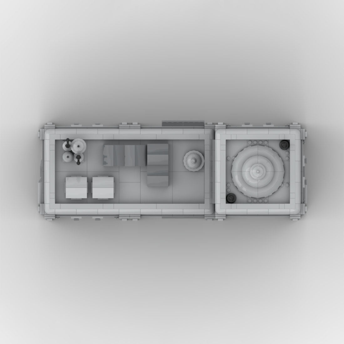 Modular V Sci-Fi Outpost Building Blocks