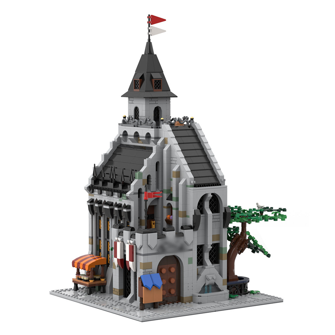 Medieval Adventurer Guild Building Blocks