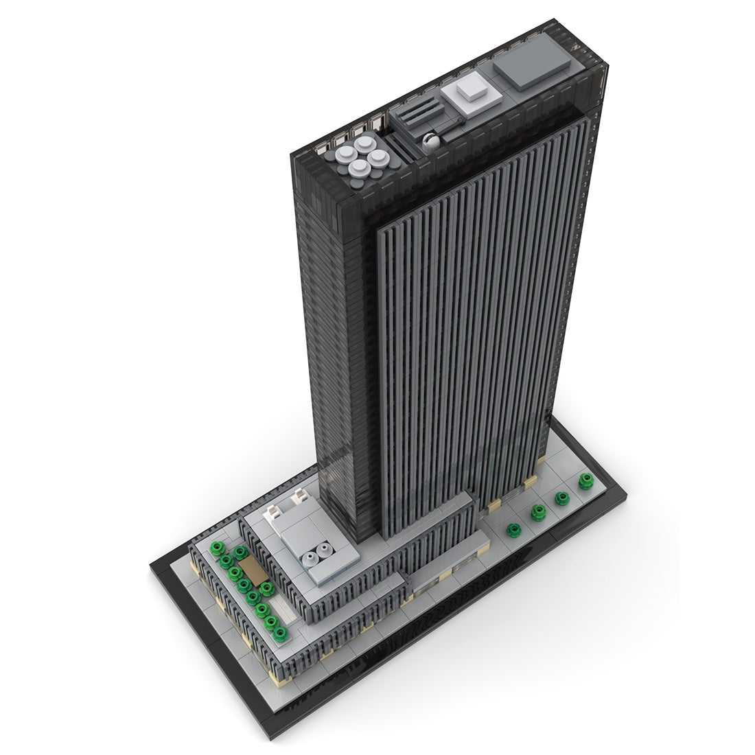 MOC-156591 NYC One Penn Plaza - 1/800 Scale Building Blocks