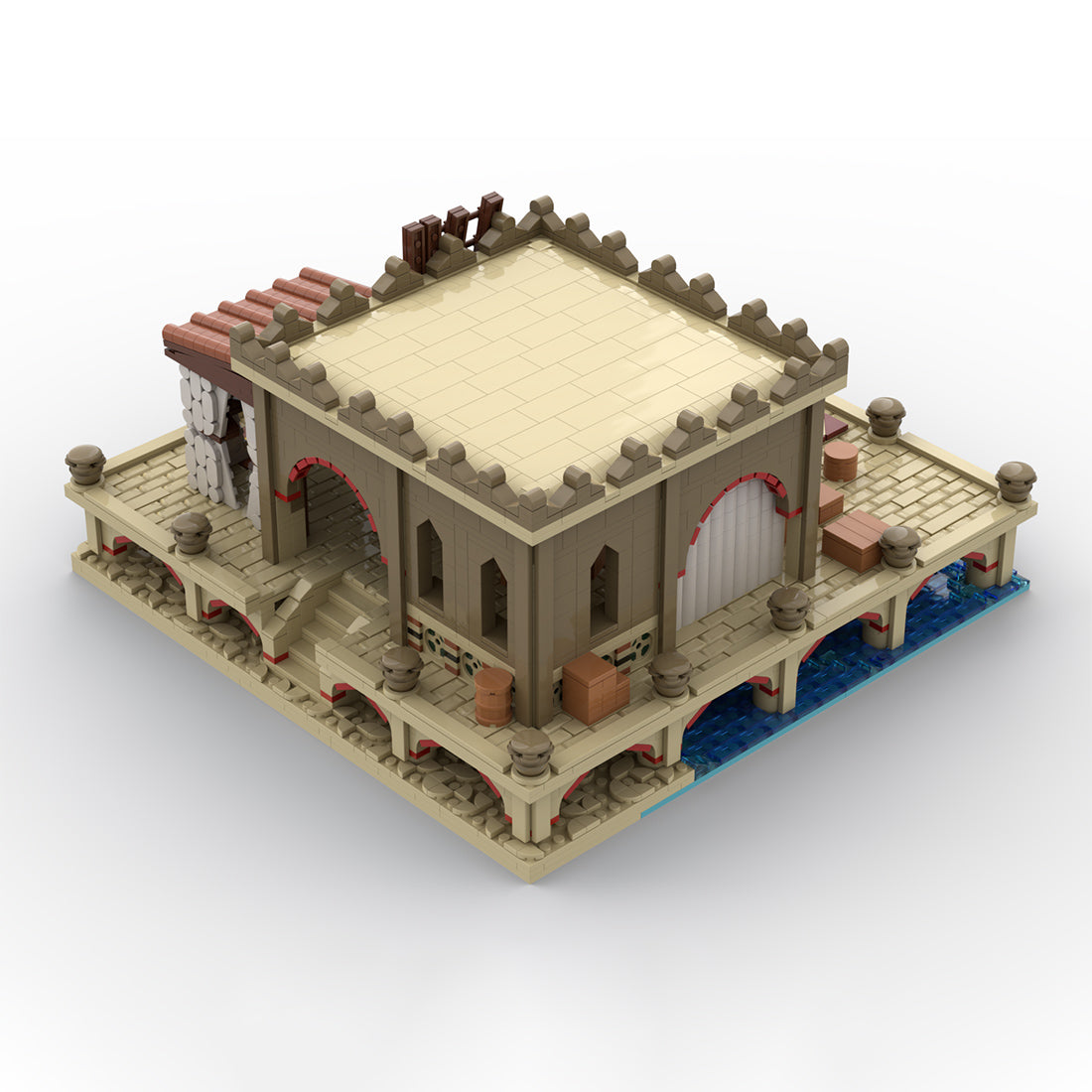 MOC-213366 Age of Empires - Dock Building Blocks