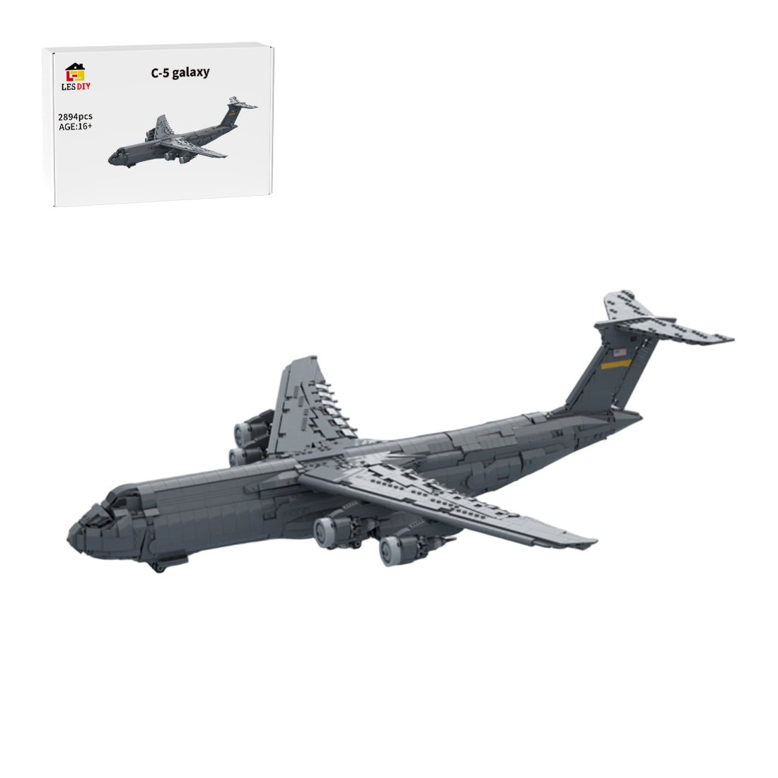 MOC-259332 C-5 Galaxy Building Blocks