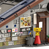 MOC-265598 Japan Backstreet Garage Building Blocks
