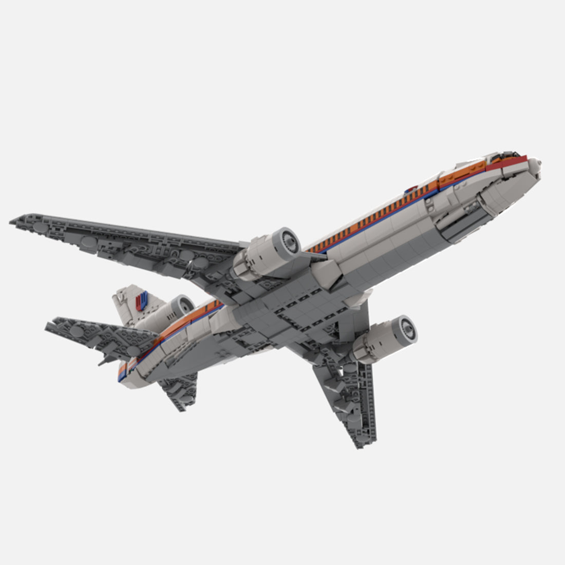 MOC-228395 DC-10 United Airlines Building Blocks