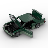 1980s German Grand Touring Coupe Building Blocks (Gobricks)