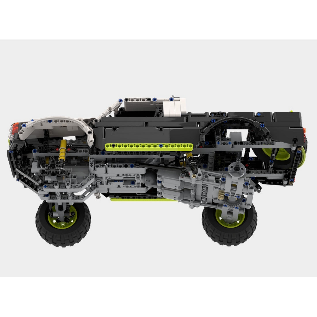 MOC-3320 RC Desert Off-Road Truck Building Blocks