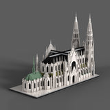 MOC-276548 NYC Saint Patrick's Cathedral Building Blocks