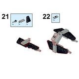 MOC-106414 TIE-Defender Sci-Fi Spacecraft Building Blocks