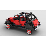 MOC-152745 Citroen 2CV Charleston Enhanced 1:8 Scale Building Blocks