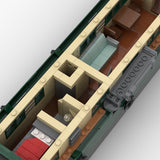 Classic European Canal Houseboat MOC Building Blocks