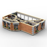 Friends-Inspired City Apartment Building Blocks
