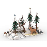 Winter Adventure Street Scene Building Blocks