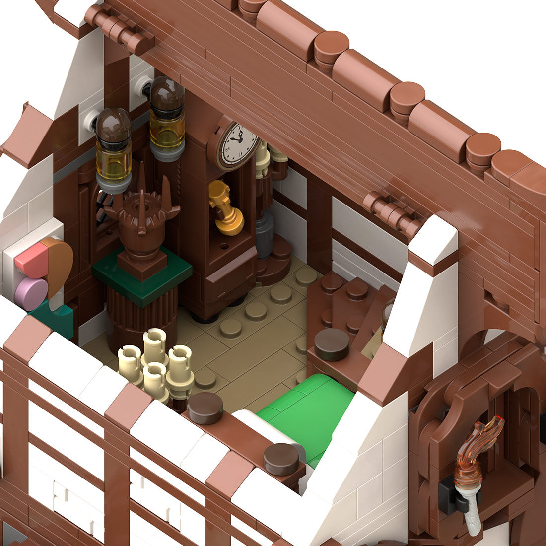 MOC-263858 The Craftsman's Woodwright Medieval Building Blocks