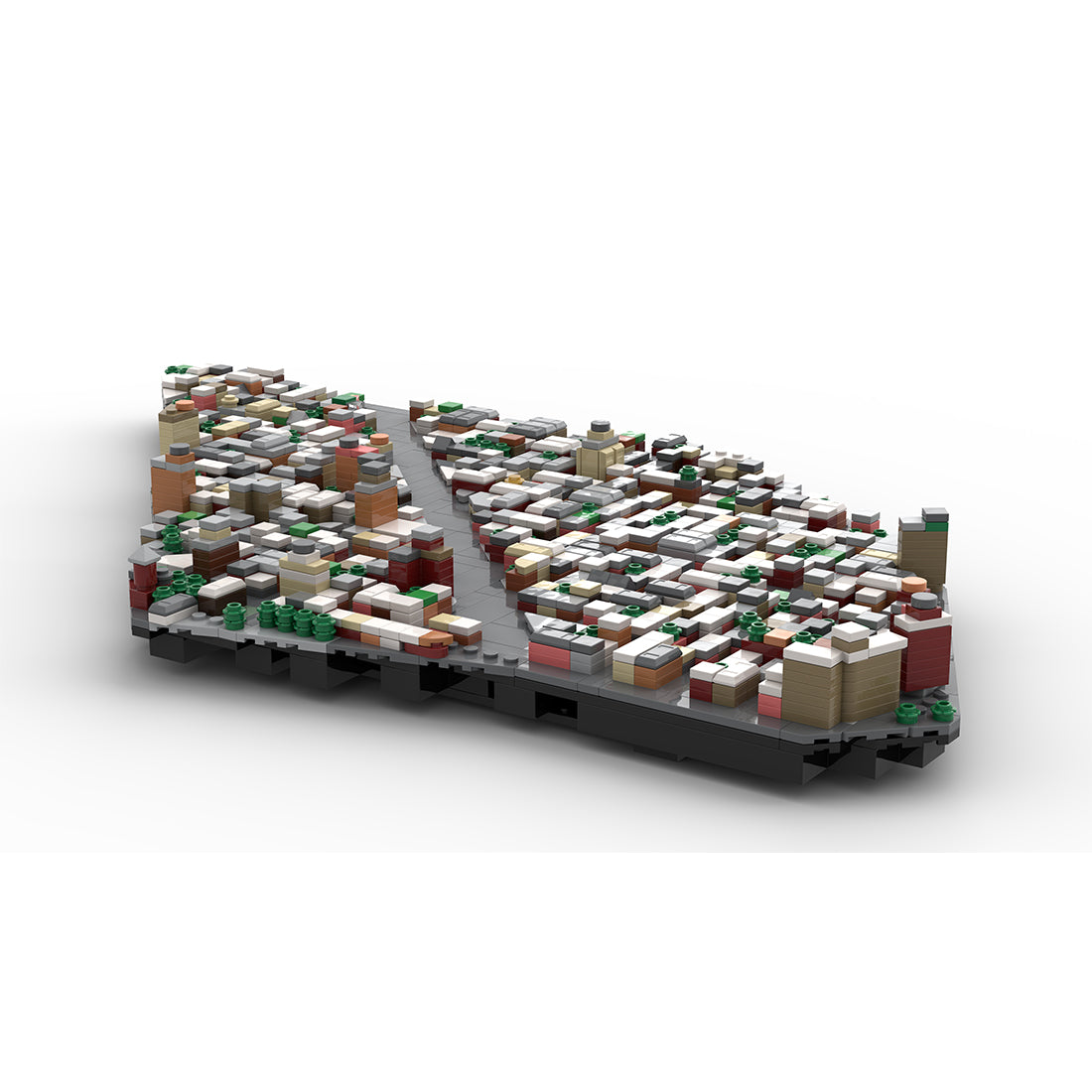 MOC-225884 1/2000 Scale Lower Manhattan - WestVillage Module 2 Building Blocks