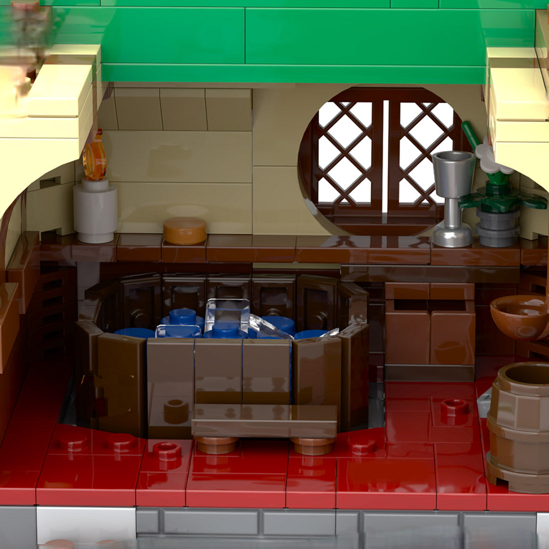 Medieval Cavern Dwelling M10 Modular Building Blocks