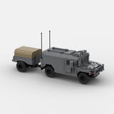 Urban HUMVEE 8 Modern Military Vehicle Building Blocks