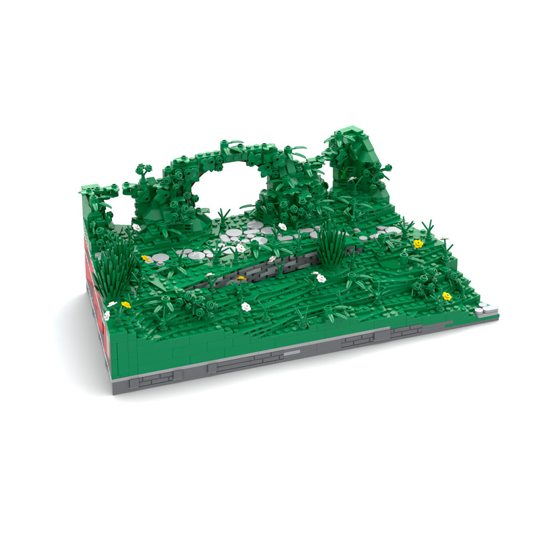 Medieval Cavern Dwelling Modular Section 4 Living Room Building Blocks