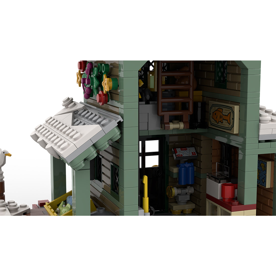 Winter Fish and Supply Building Blocks