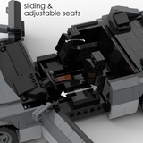 1980s German Grand Touring Coupe Building Blocks (Gobricks)