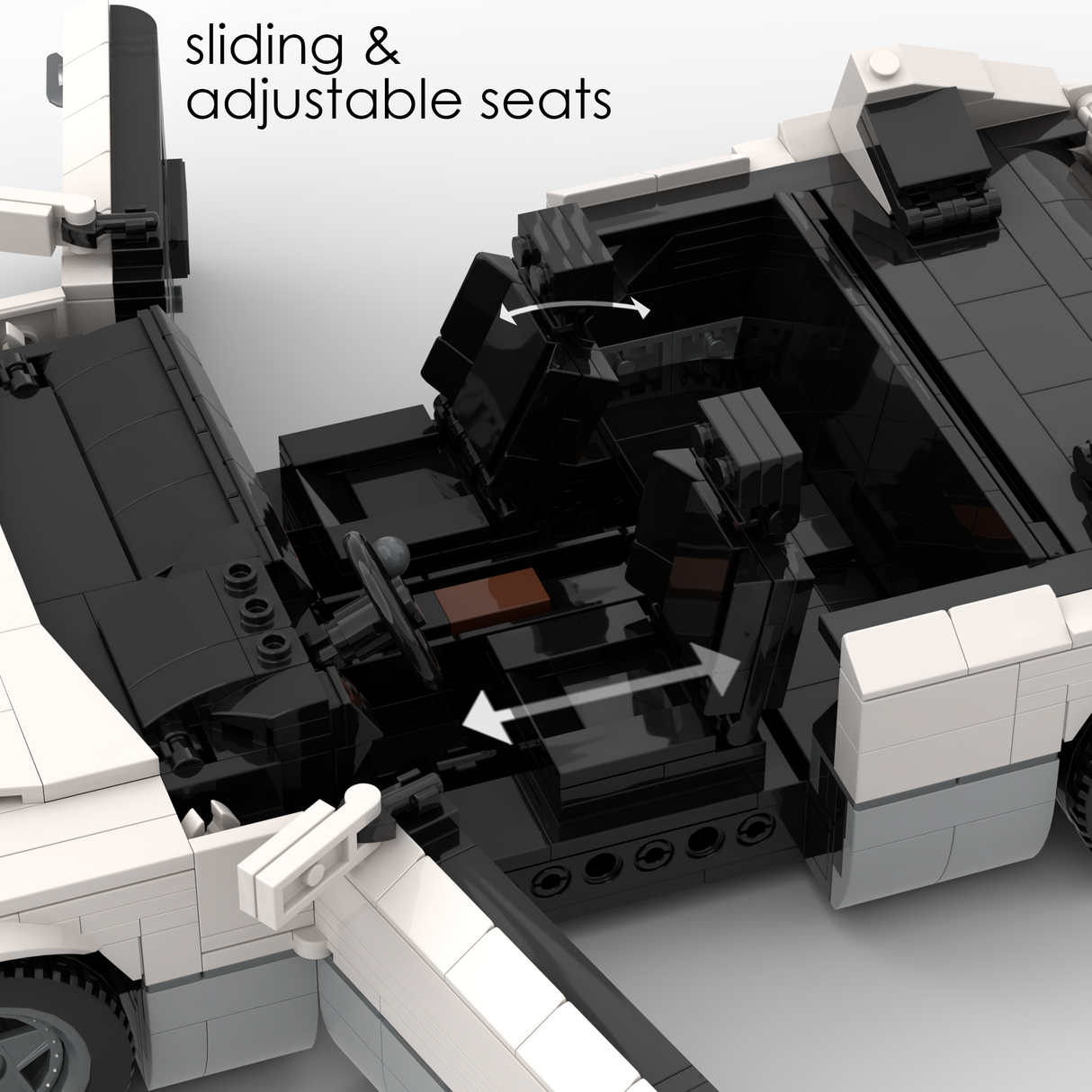 1980s German Grand Touring Coupe Building Blocks (Gobricks)
