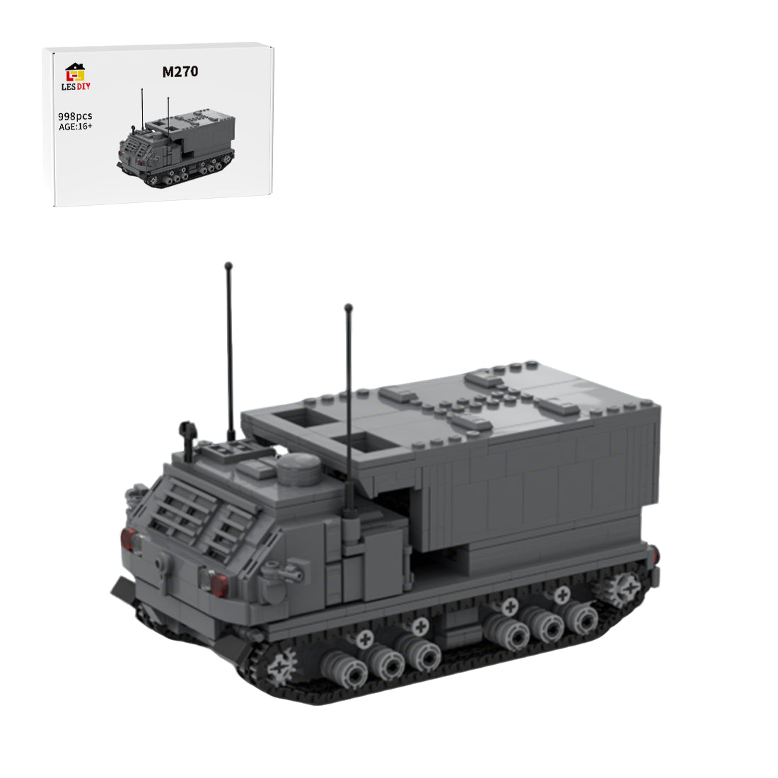 M270 Military Combat Vehicle Building Blocks