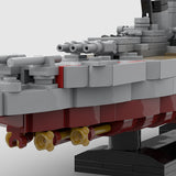 1:700 Scale Yamato Battleship Building Blocks