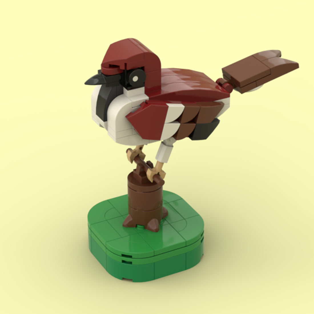 MOC-190893 Italian Sparrow Building Blocks