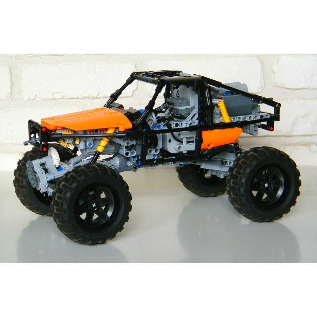 MOC-61810 Trial Crawler Enhanced Edition RC Rock Crawler Building Blocks