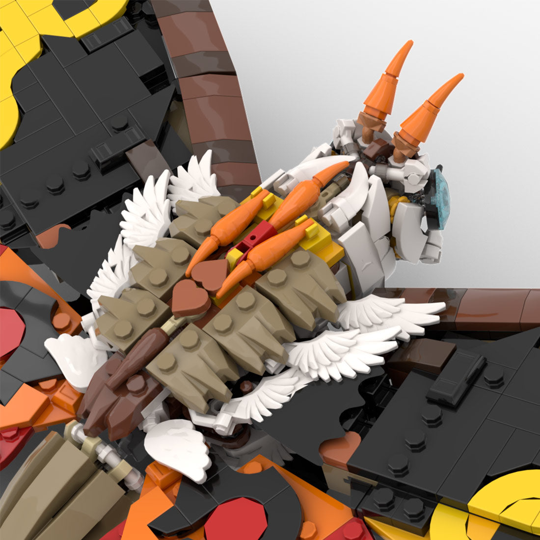 Gorgeous Moth Insect Building Blocks