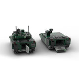 MOC-240747 1/35 Scale Nordic Tracked Armored Vehicle Building Blocks