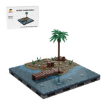 Medieval Watchtower Brick Kit, CA-001 Coastal Modular Building Blocks