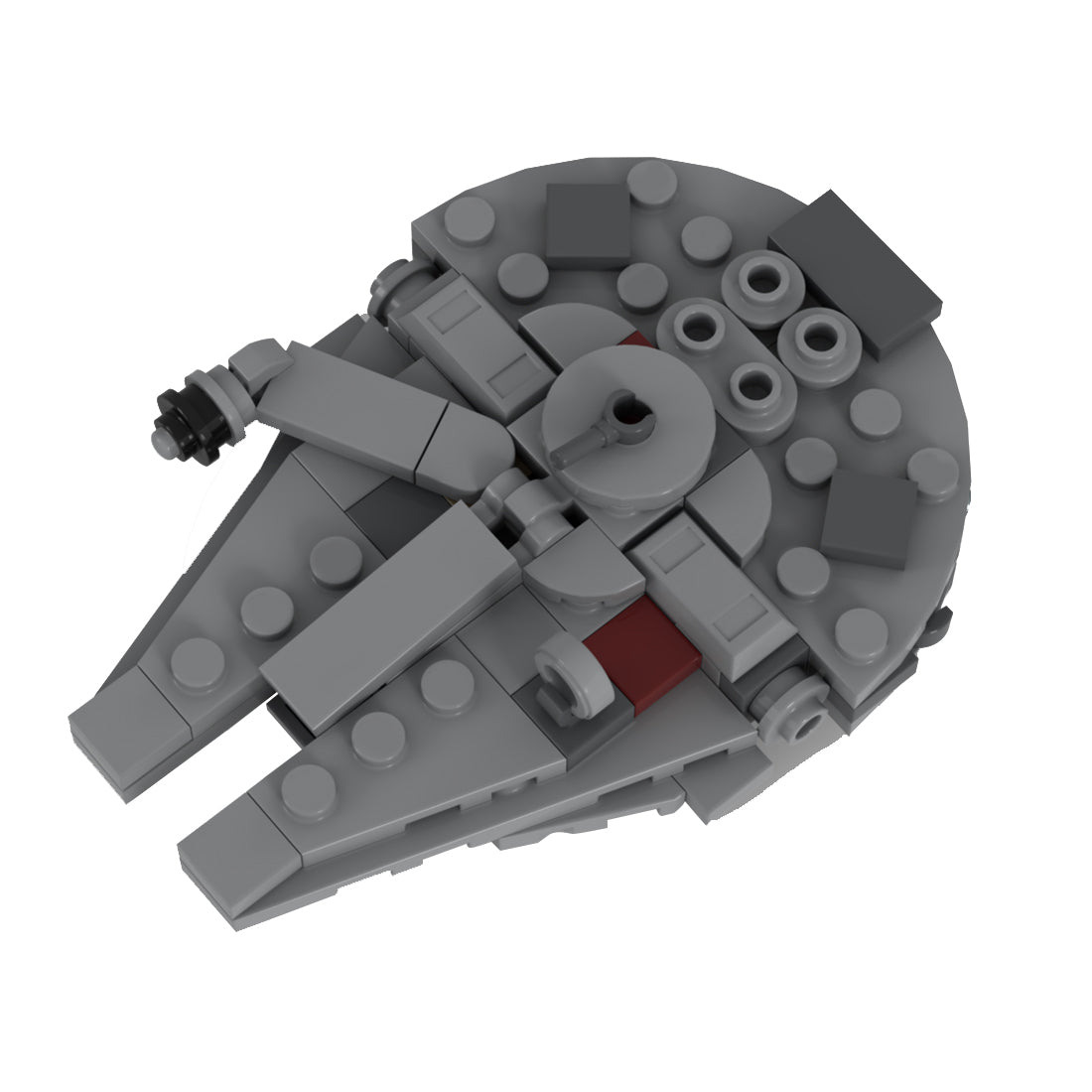 Mini Sci-Fi Space Freighter Building Block