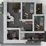 MOC-64880 Town Square Corner Building Blocks