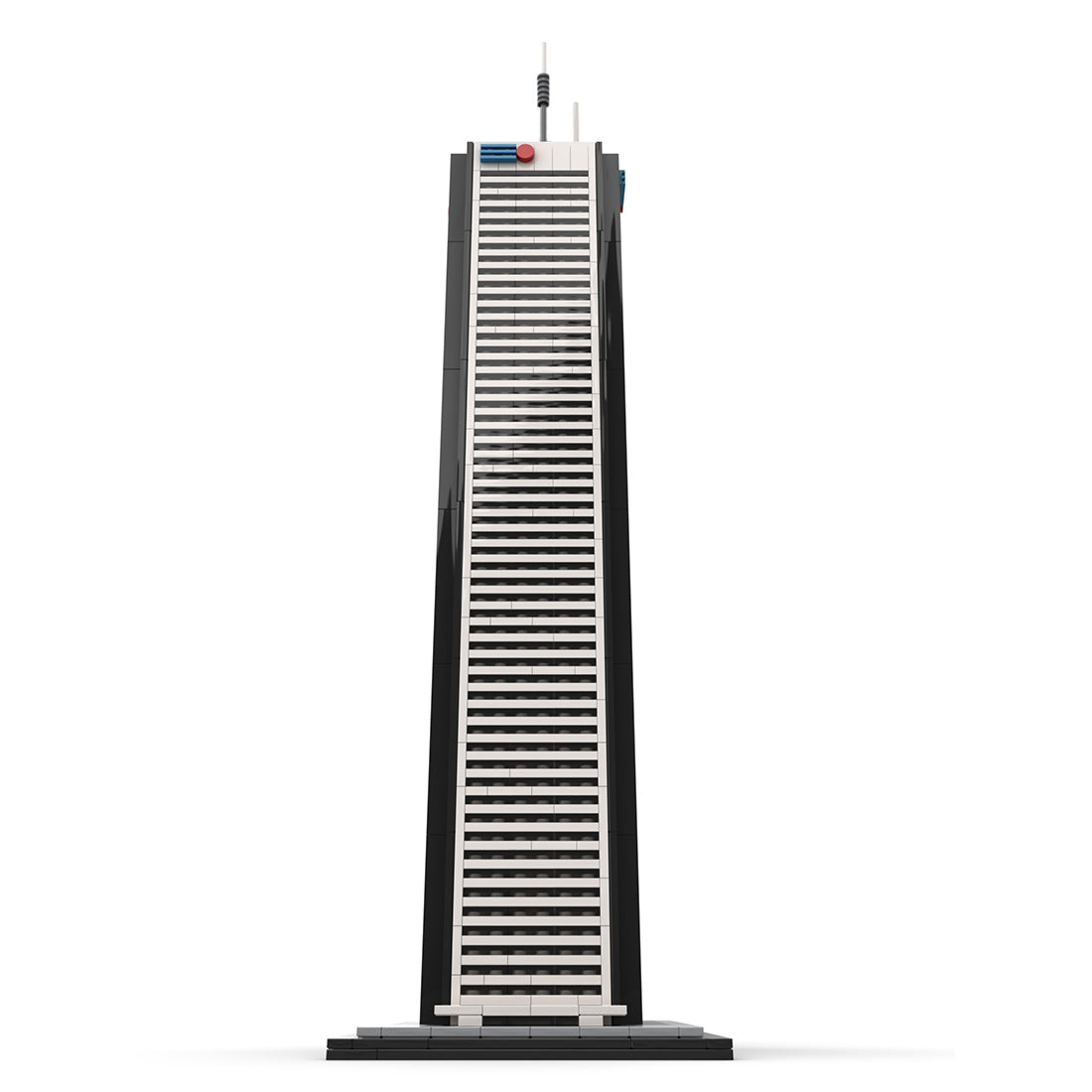 MOC-243505 1:800 Scale First Canadian Place Building Blocks
