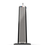 MOC-243505 1:800 Scale First Canadian Place Building Blocks