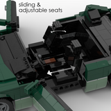 1980s German Grand Touring Coupe Building Blocks (Gobricks)
