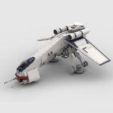 Sci-Fi Dropship & Armored Walker Combo MOC Building Block