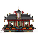 MOC-124852 East Asian Ancient Shrine Tower Building Blocks