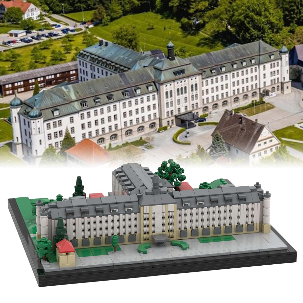 MOC-200700 St. Josefskongregation Mutterhaus, Ursberg, Germany Building Blocks