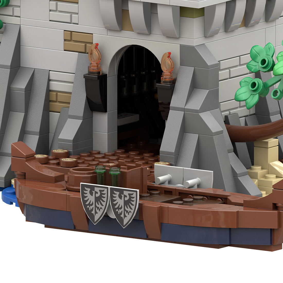 MOC-269330 Black Falcon's Outpost Castle Building Blocks