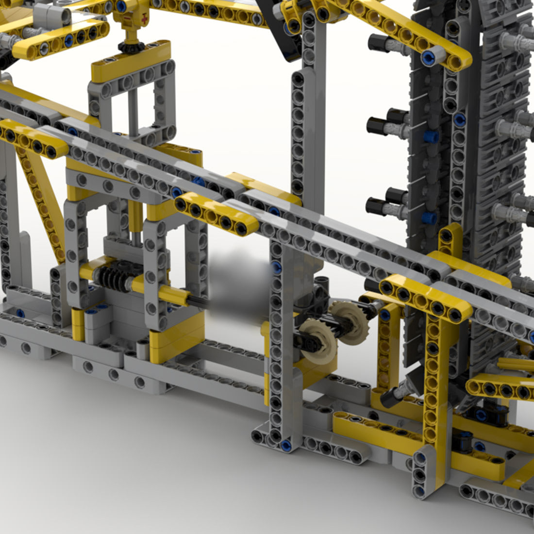 MOC-211419 GBC 031 Gear Rotation Mechanical Module Building Blocks