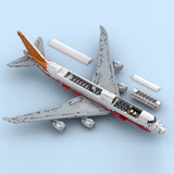 747-8I Factory Livery Airliner Building Blocks-LesDiy-Building Blocks-
