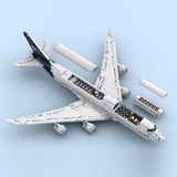 747-8I New Lufthansa Livery Building Blocks-LesDiy-Building Blocks-