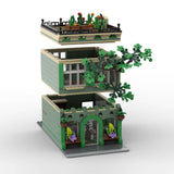 MOC-209268 Green Ivy Flower Shop Modular Building Blocks