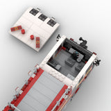 MOC-259170 Oshkosh Striker 1500 Foam 2 Airport Firetruck / ARFF D.C FD Building Blocks
