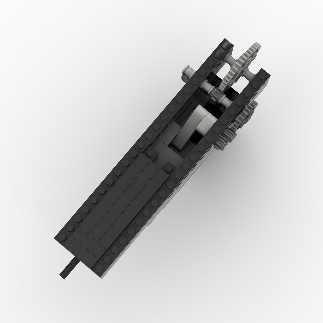 Automatic Rubber Band Shooter Building Blocks