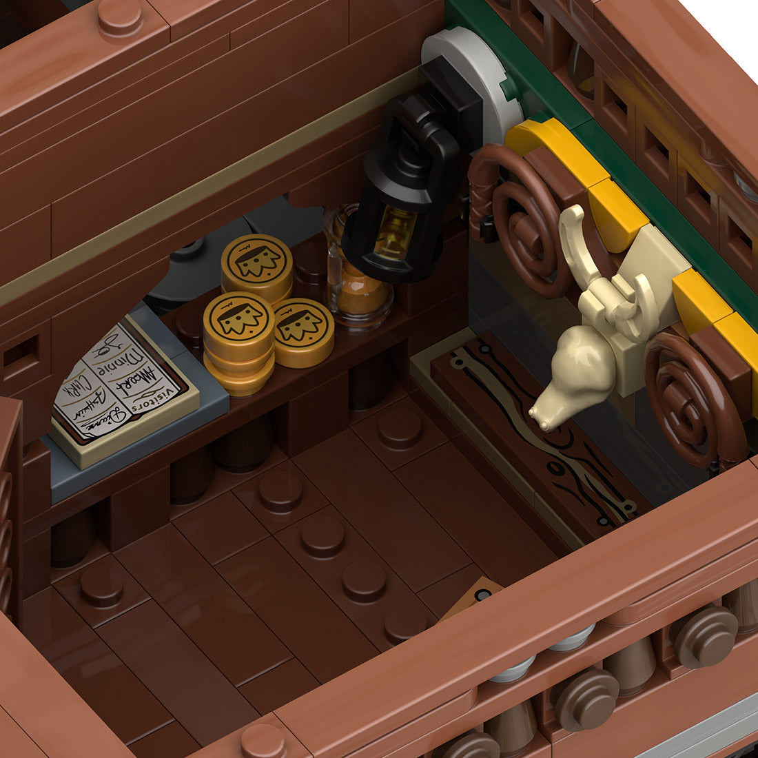 MOC-263858 The Craftsman's Woodwright Medieval Building Blocks