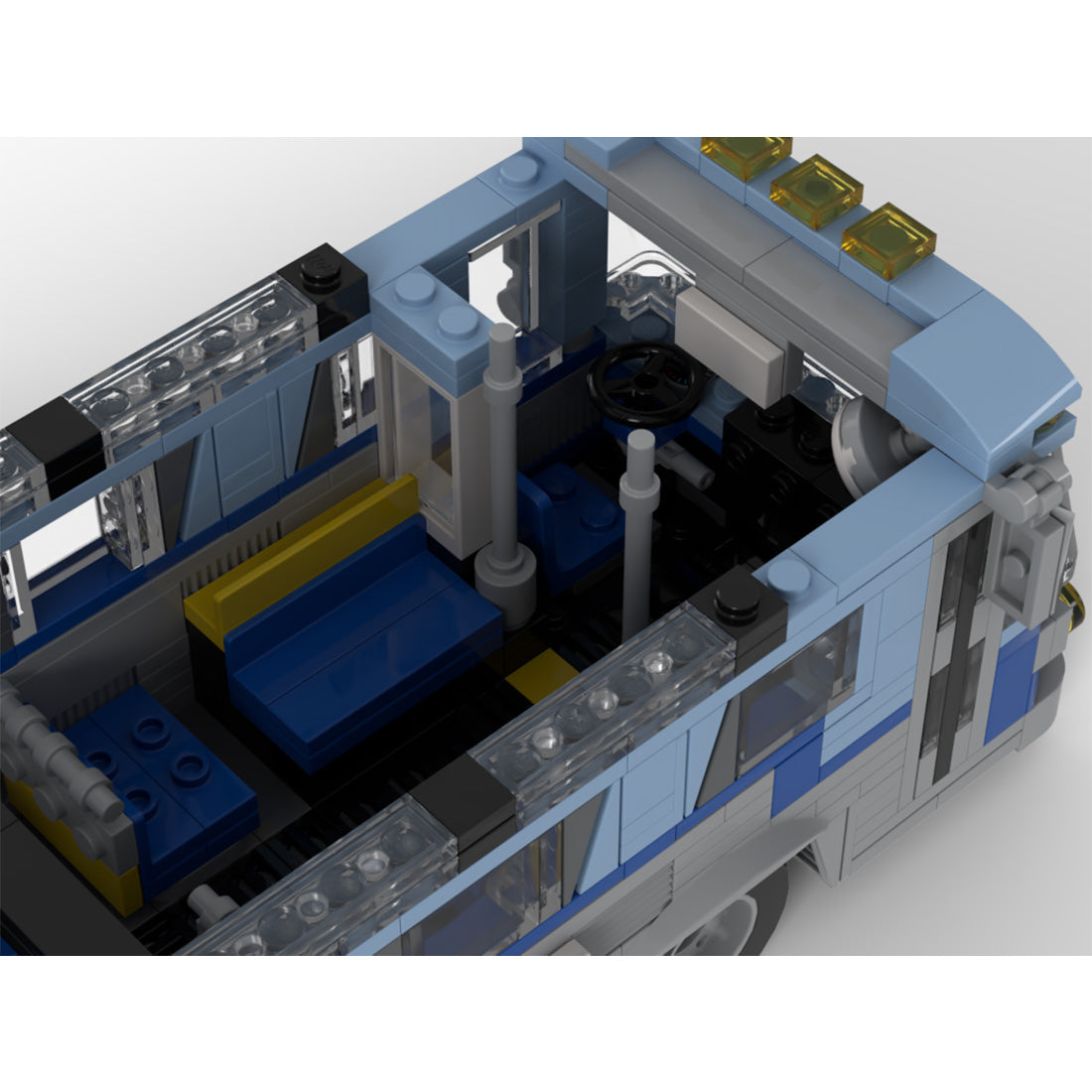 MOC-215846 1960 General Motors City Bus Building Blocks