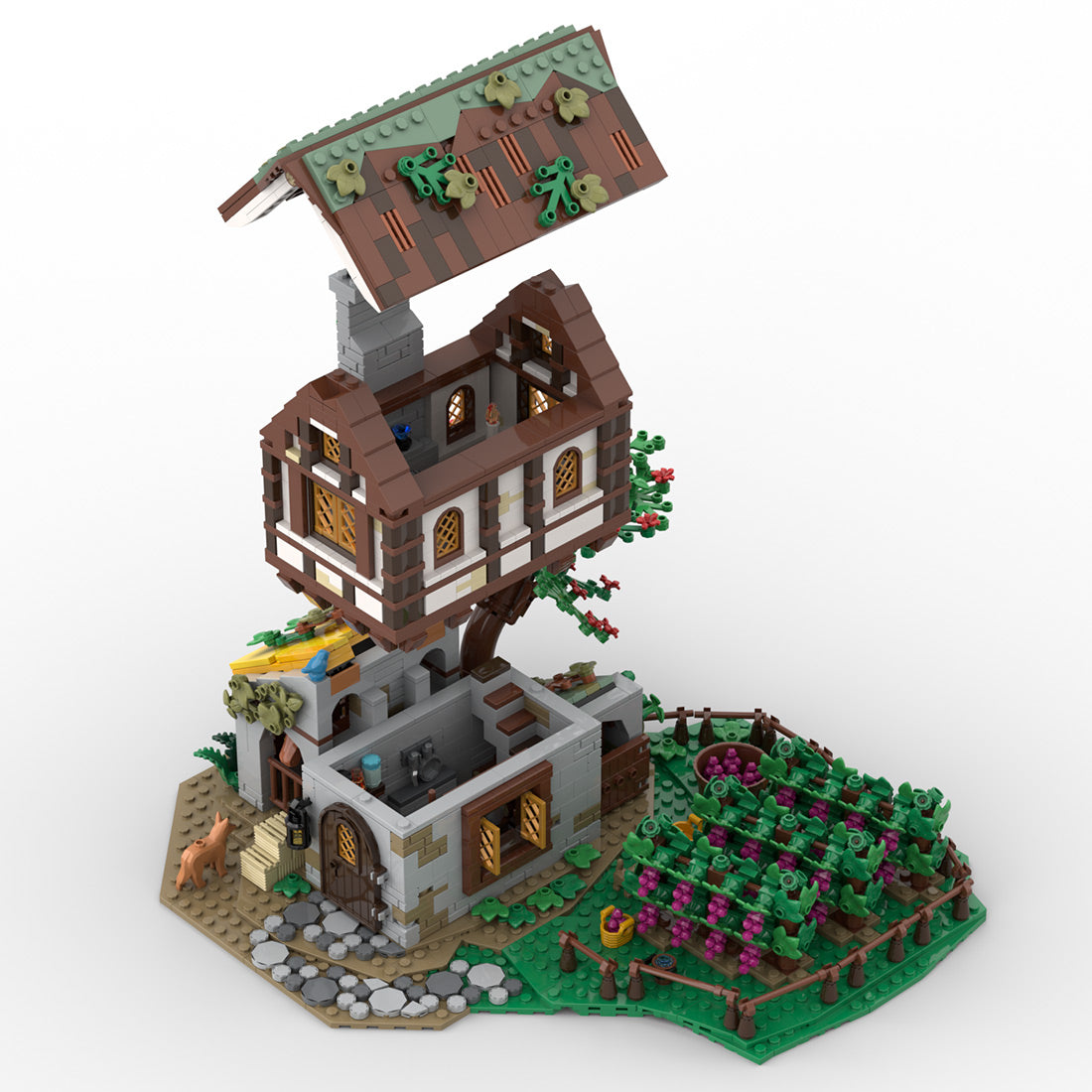 Medieval Vineyard Building Blocks