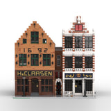 MOC-197879 Colonial Goods Store & Old Bakery Building Blocks
